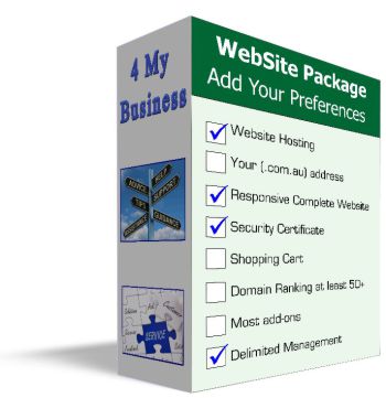 Website Package - Add Your Preferences